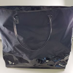 Black Burberry Fragrance Tote